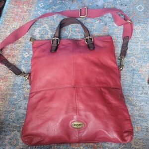 Fossil Explorer Foldover Crossbody Bag